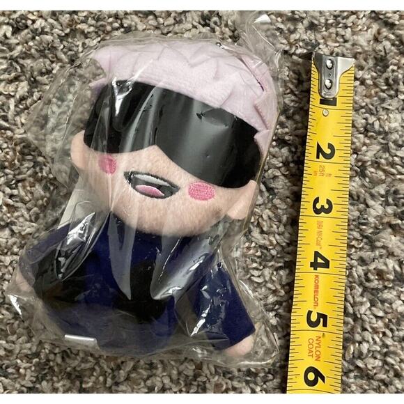 SEGA Jujutsu Kaisen Satoru Gojo 6" Plush New Japan Import - Picture 3 of 4